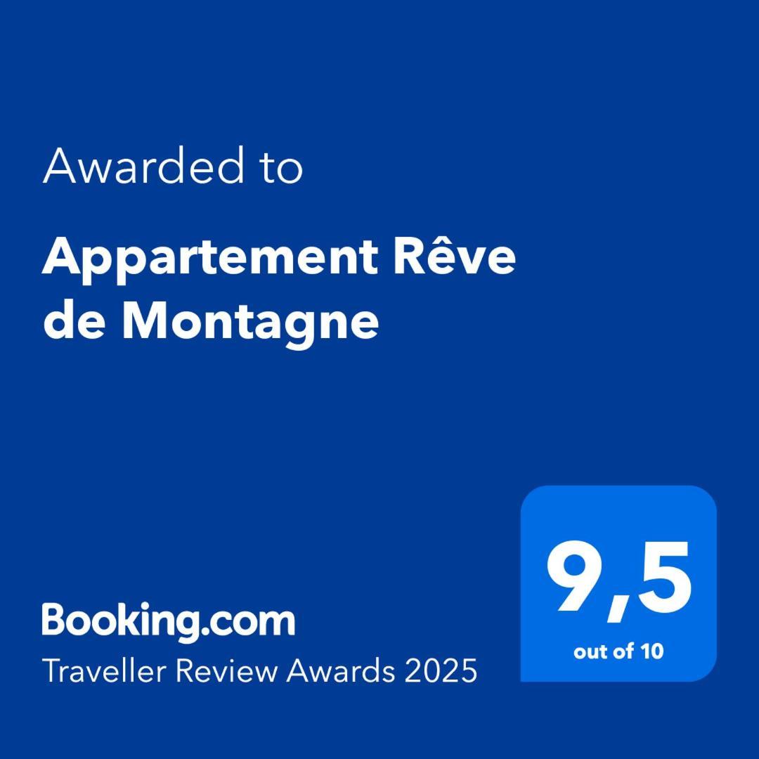 Appartement Reve De Montagne Samoens Bagian luar foto